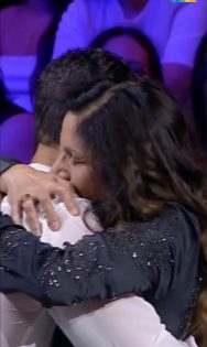 אמיר ואורנה בנאי. צילום מסך מתוך: ״רוקדים עם כוכבים״, קשת.
