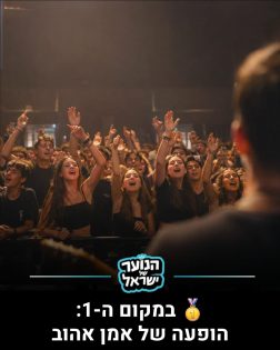 המקום הראשון: מתוך המחקר בעמוד האינסטגרם ״הנוער של ישראל״