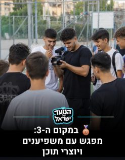 המקום השלישי: מתוך המחקר בעמוד האינסטגרם ״הנוער של ישראל״